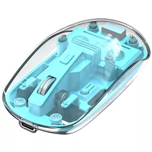 موس بی سیم دو حالته قابل شارژ با طراحی شفاف ایکس او M12