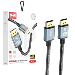 کابل DisplayPort به HDMI 4K ارلدام Earldom مدل ET-W38 طول 3 متر