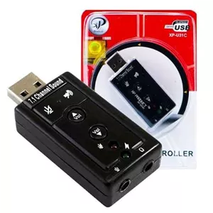 کارت صدای اکسترنال USB برند XP Product مدل XP-U31C