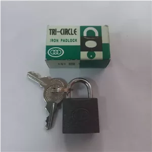 پک پنج عددی قفل آویز 20 میلی متری مدل TRI CIRCLE کد غرفه 35