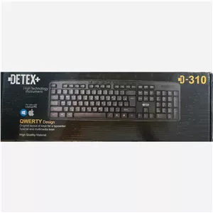 کیبورد سیمی +DETEX مدل D310