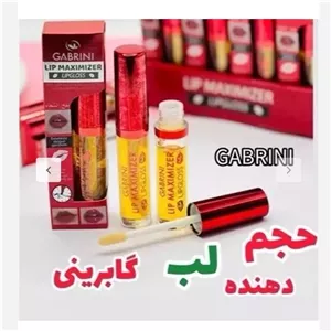 بزرگ کننده و لیپ گلاس لب گابرینی اورجینال مهرو کد072 
