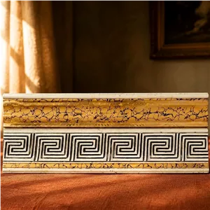 کتیبه پرده طرح ساده پیچی