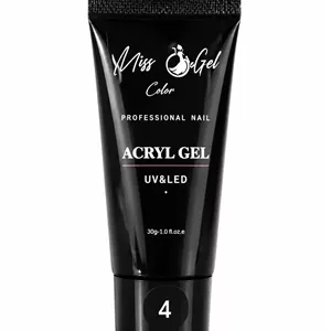 پلی ژل میس ژل (Miss Gel) شماره 4 - حجم 30 میل