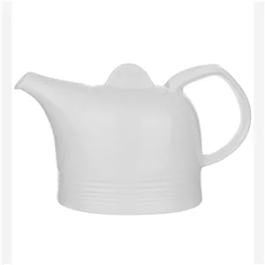 قوری چای هتلی سفید زرین بزرگ(1 عدد)