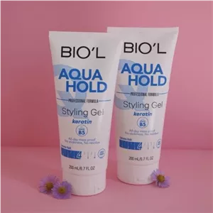 ژل حالت دهنده مو مرطوب بیول مدل Aqua Hold حجم 200میل