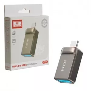 تبدیل Earldom Type-C To USB3.0 OTGمدل OT89C - خاکستری