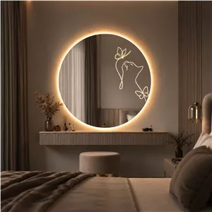 آینه بک لایت مدل گربه مینی مال