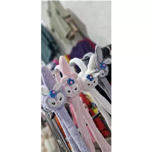 گوش بند پمپی عروسکی خرگوشی کودک گوش گیر زمستانی فانتزی
