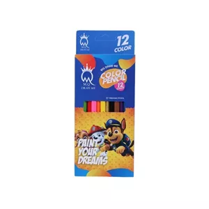 مداد رنگی 12 رنگ مثلثی ام کیو