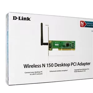 کارت شبکه بیسیم و مخصوص کامپیوتر دی-لینک مدل DWA-525