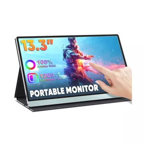مانیتور لمسی قابل حمل 1080P مدل 13.3 اینچ (ارسال 15 روز کاری)