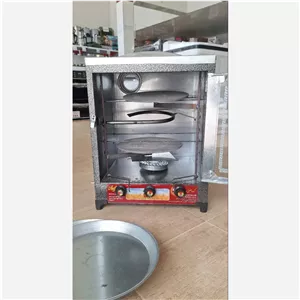 تنور 50 در 50 تک چدن دو سینی 