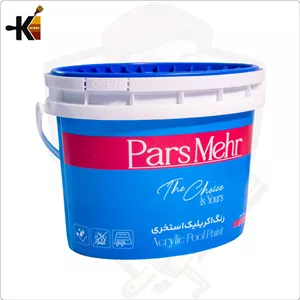 ‏رنگ اکریلیک استخری آبی 773 پارس مهر گالن
