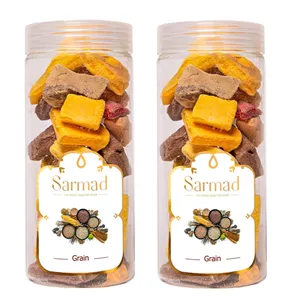 بستنی خشک میوه ای سرمد - 110 گرم بسته 2 عددی