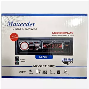 پخش خودرو مکسیدر . Maxeeder LS70BT MX-DLF3188U2 . ضبط مکسیدر . پخش مکسیدر . دکلس مکسیدر . مکسیدر . ضبط خودرو مکسیدر