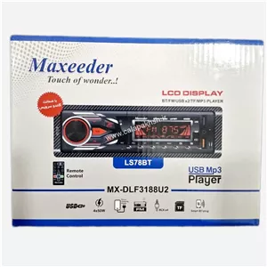 پخش خودرو مکسیدر. Maxeeder LS78BT MX-DLF3188U2.ضبط مکسیدر . پخش مکسیدر . دکلس مکسیدر . مکسیدر . ضبط خودرو مکسیدر
