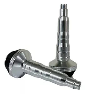 پروتکشن بدنه موتور سیکلت وارون ضد آب آلومینیومی مدل CNC سیلور W-34 بسته 2 عددی