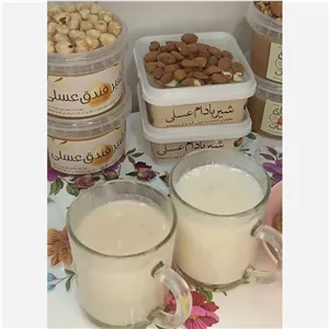 شیر فندق عسلی 
