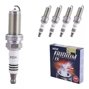 شمع سوزنی ایریدیوم پایه بلند مناسب برای 206 207 تارا رانا هایما NGK LFR6AIX 11 بسته 4 عددی