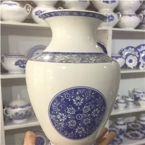 گلدان چینی زرین آرایه سن پترزبورگ درجه عالی 