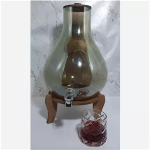 کلمن شیشه ای شامپاینی 