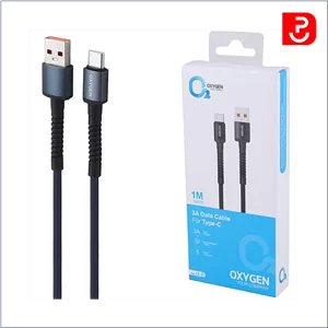 کابل تایپ سی فست شارژ اکسیژن مدل LX-25