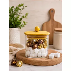 قندون پیرکس درب بامبو ( پس کرایه ) 