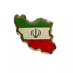 سنجاق سینه زنانه طرح نقشه ایران