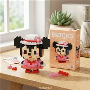 مینی لگو بریکس طرح مینی موس BRICKS