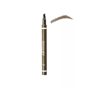 قلم هاشور ابرو 24 ساعته مایا براون مدل BROW DEFINER شماره 125 رنگ قهوه ای متوسط