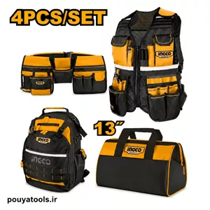 ست 4عددی کیف و کوله ابزار اینکو مدل COD230908