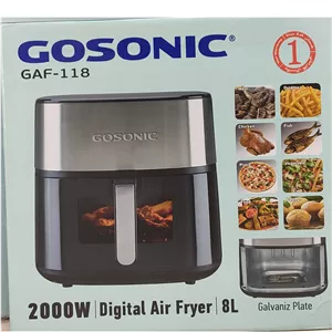 سرخ کن رژیمی گوسونیک 8لیتر لمسی دوالمنت ارسال رایگان 