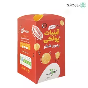 آبنبات پولکی بدون شکر کنجدی بیلو - 210 گرم