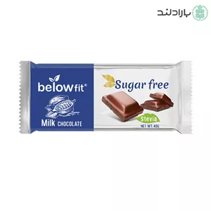 شکلات شیری شیرین شده با استویا بیلو فیت تبلت 40 گرمی