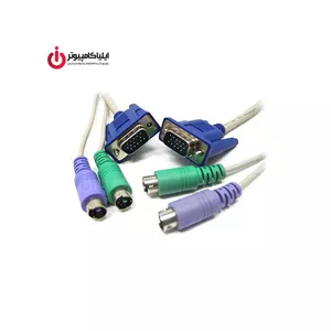 کابل دیتا سوئیچ PS2 کی وی ام به طول 1.5 متر