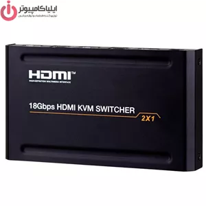 سوییچ دو پورت فرانت HDMI KVM مدل FN-K221