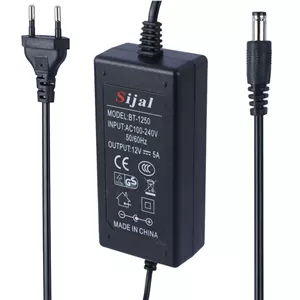 آداپتور دوربین مداربسته 12 ولت 5 آمپر سیجل BT-1250