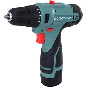 دریل پیچ گوشتی شارژی روماتون ROMATONE مدل 4115 دو باتری 12 ولت