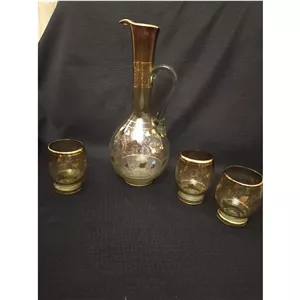 پارچ ولیوان زنگاری 
