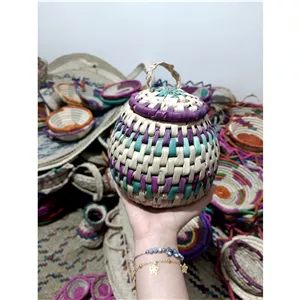 خمره کوچک حصیری