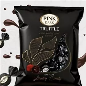 شکلات تلخ پینک روسیه وزن 1000 گرم - Pink Dark Truffle