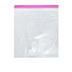 کیسه زیپ دار مدل دو زیپ کد 20x25 بسته 100 عددی