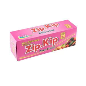 کیسه زیپ دار زیپ کیپ مدل D بسته 25 عددی