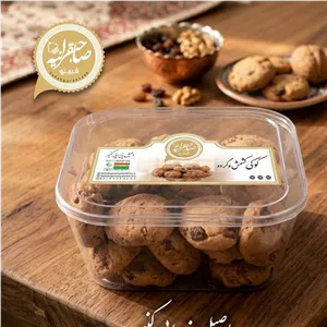 کوکی کشمش و گردو