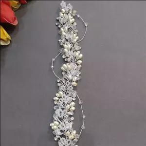 ریسه عروس کریستالی دوبل ، ترکیبی از کریستال و سنگ 