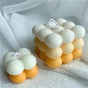 شمع روبیک بسته دو عددی در دو سایز مینی و بزرگ