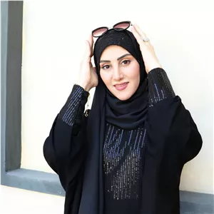 هد شال پولکی مدل تابان مزون نجما 