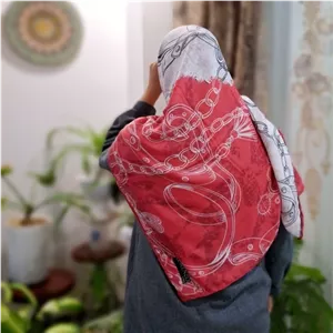 روسری نخی مینیاتور