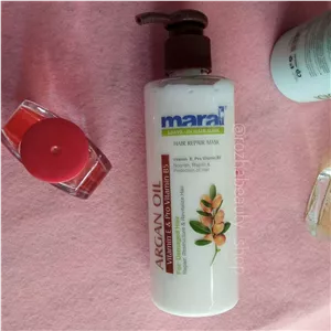 ماسک مو با آبکشی روغن آرگان مارال حجم 250 میلی لیتر